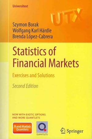 Immagine del venditore per Statistics of Financial Markets : Exercises and Solutions venduto da GreatBookPrices