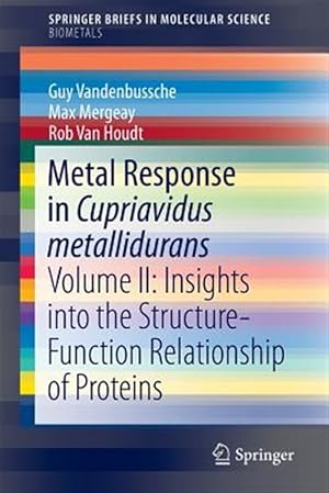 Immagine del venditore per Metal Response in Cupriavidus Metallidurans : Insights into the Structure-function Relationship of Proteins venduto da GreatBookPrices