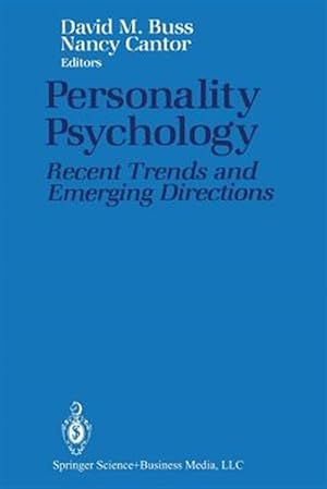 Bild des Verkufers fr Personality Psychology : Recent Trends and Emerging Directions zum Verkauf von GreatBookPrices