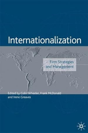 Immagine del venditore per Internationalization : Firm Strategies and Management venduto da GreatBookPrices