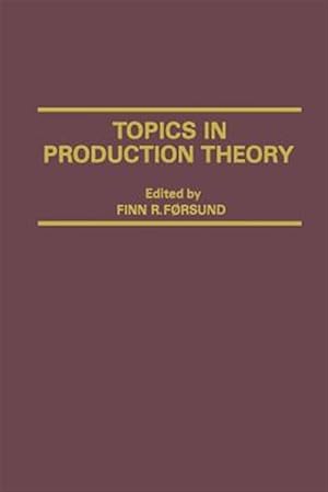 Seller image for Topics in Production Theory for sale by GreatBookPrices
