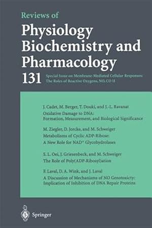 Imagen del vendedor de Reviews of Physiology, Biochemistry and Pharmacology : Special Issue on Membrane-mediated Cellular Responses: the Role of Reactive Oxygens, No, Co II a la venta por GreatBookPrices