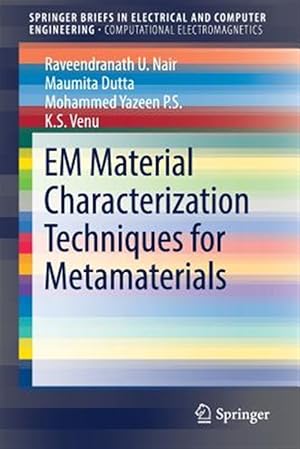 Immagine del venditore per EM Material Characterization Techniques for Metamaterials venduto da GreatBookPrices