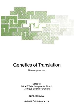 Seller image for Genetics of Translation : New Approaches for sale by GreatBookPrices