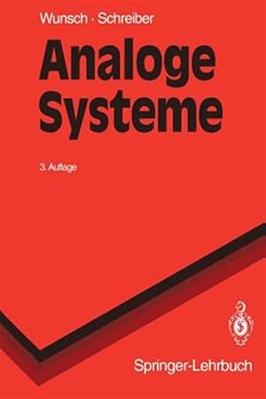 Seller image for Analoge Systeme : Grundlagen -Language: german for sale by GreatBookPrices