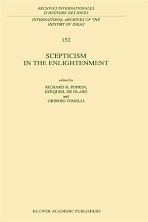 Imagen del vendedor de Scepticism in the Enlightenment a la venta por GreatBookPrices
