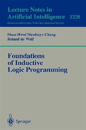 Imagen del vendedor de Foundations of Inductive Logic Programming a la venta por GreatBookPrices