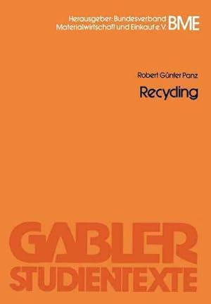 Immagine del venditore per Recycling -Language: German venduto da GreatBookPrices