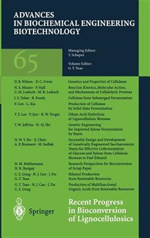 Seller image for Recent Progress in Bioconversion of Lignocellulosics for sale by GreatBookPrices
