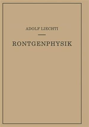 Seller image for R�ntgenphysik -Language: german for sale by GreatBookPrices