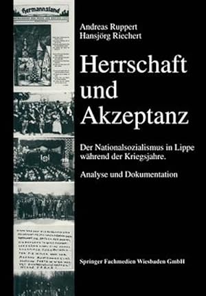 Seller image for Herrschaft Und Akzeptanz : Der Nationalsozialismus in Lippe Whrend Der Kriegsjahre. Analyse Und Dokumentation -Language: german for sale by GreatBookPrices