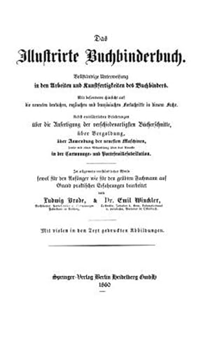 Seller image for Das Illustrirte Buchbinderbuch -Language: german for sale by GreatBookPrices