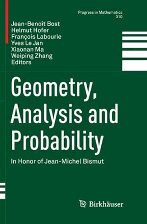 Seller image for Geometry, Analysis and Probability : In Honor of Jean-michel Bismut for sale by GreatBookPrices