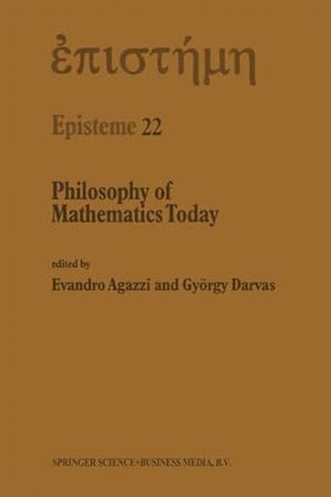Imagen del vendedor de Philosophy of Mathematics Today a la venta por GreatBookPrices