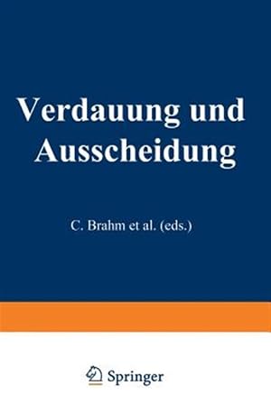 Immagine del venditore per Verdauung Und Ausscheidung -Language: german venduto da GreatBookPrices
