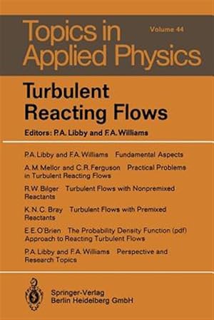 Seller image for Turbulent Reacting Flows for sale by GreatBookPrices