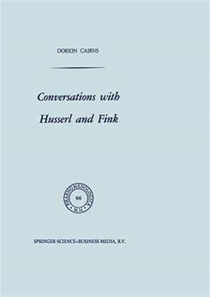 Immagine del venditore per Conversations With Husserl and Fink venduto da GreatBookPrices