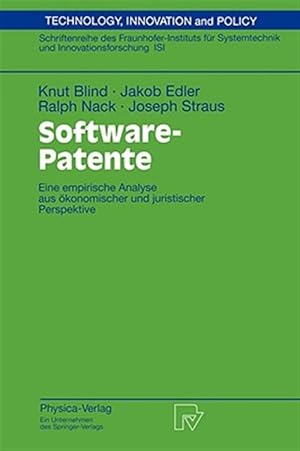 Immagine del venditore per Software-patente : Eine Empirische Analyse Aus �konomischer Und Juristischer Perspektive/ an Empirical Analysis of Economic and Legal Perspectives -Language: German venduto da GreatBookPrices