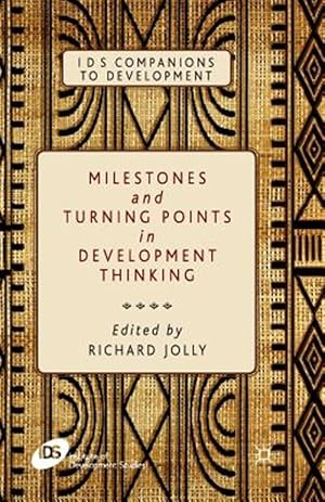Imagen del vendedor de Milestones and Turning Points in Development Thinking a la venta por GreatBookPrices