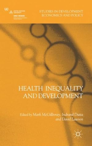 Immagine del venditore per Health Inequality and Development venduto da GreatBookPrices