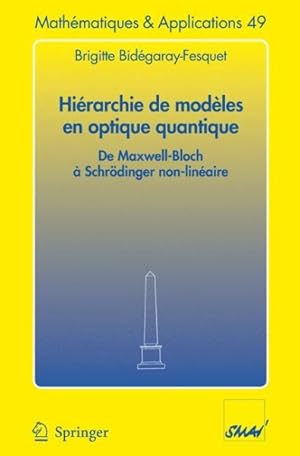 Immagine del venditore per Hierarchie De Modfles En Optique Quantique : De Maxwell-bloch a Schrodinger Non-lineaire -Language: French venduto da GreatBookPrices