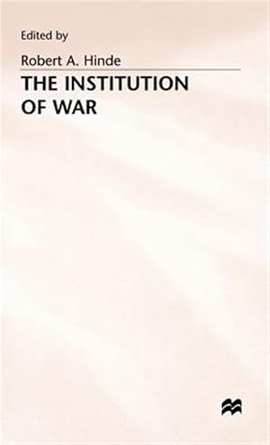 Imagen del vendedor de Institution of War a la venta por GreatBookPrices