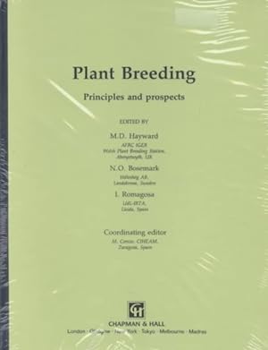 Imagen del vendedor de Plant Breeding : Principles and Prospects a la venta por GreatBookPrices