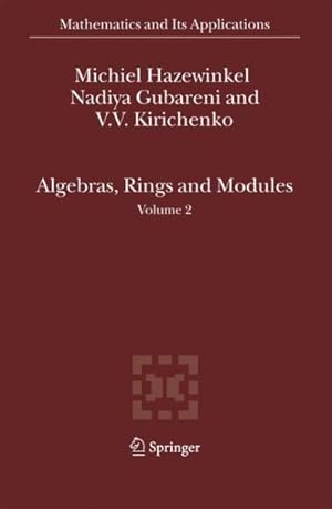 Immagine del venditore per Algebras, Rings And Modules venduto da GreatBookPrices