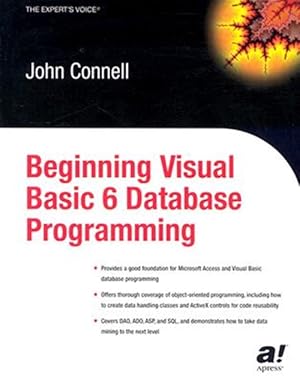 Immagine del venditore per Beginning Visual Basic 6 Database Programming venduto da GreatBookPrices