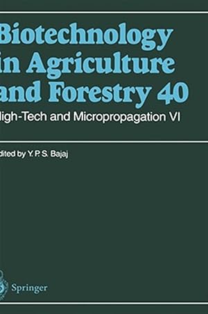 Image du vendeur pour High-Tech and Micropropagation VI mis en vente par GreatBookPrices