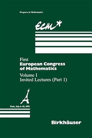 Immagine del venditore per First European Congress of Mathematics Paris, July 6-10, 1992 : Invited Lectures venduto da GreatBookPrices