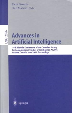 Imagen del vendedor de Advances in Artificial Intelligence : 14th Biennial Conference of the Canadian Society for Computational Studies of Intelligence, Ai 2001, Ottawa, Canada, June 7-9, 2001 : Proceedings a la venta por GreatBookPrices