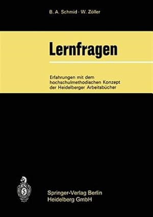 Seller image for Lernfragen : Erfahrungen Mit Dem Hochschulmethodischen Konzept Der Heidelberger Arbeitsbcher -Language: german for sale by GreatBookPrices