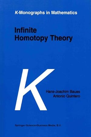Immagine del venditore per Infinite Homotopy Theory venduto da GreatBookPrices