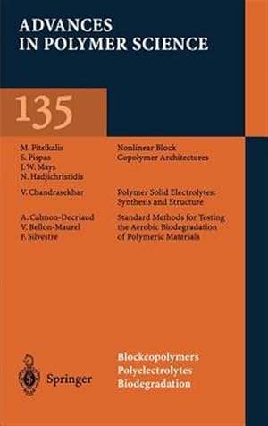 Seller image for Blockcopolymers, Polyelectrolytes, Biodegradation for sale by GreatBookPrices