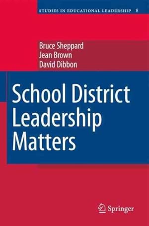 Seller image for School District Leadership Matters for sale by GreatBookPrices
