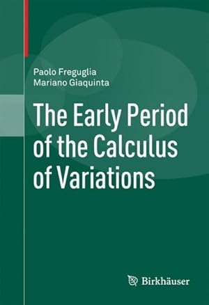 Seller image for Early Period of the Calculus of Variations for sale by GreatBookPrices