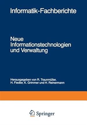 Immagine del venditore per Neue Informationstechnologien Und Verwaltung : Fachtagung 14.-16. September 1983 -Language: german venduto da GreatBookPrices