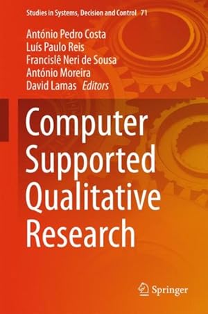 Bild des Verkufers fr Computer Supported Qualitative Research zum Verkauf von GreatBookPrices