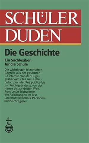 Bild des Verk�ufers f�r Sch�ler Duden : Die Geschichte zum Verkauf von GreatBookPrices