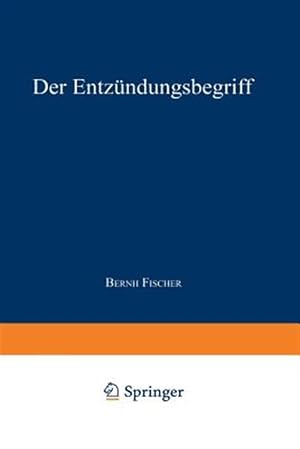 Seller image for Der Entz�ndungsbegriff -Language: german for sale by GreatBookPrices