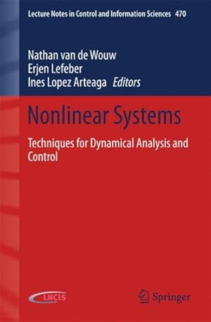 Imagen del vendedor de Nonlinear Systems : Techniques for Dynamical Analysis and Control a la venta por GreatBookPrices