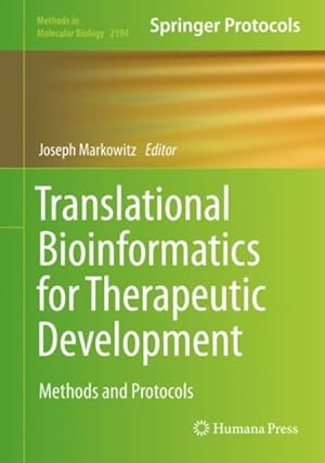 Immagine del venditore per Translational Bioinformatics for Therapeutic Development venduto da GreatBookPrices