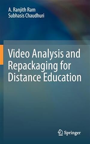 Seller image for Video Analysis and Repackaging for Distance Education for sale by GreatBookPrices