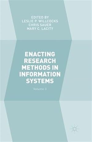 Immagine del venditore per Enacting Research Methods in Information Systems venduto da GreatBookPrices