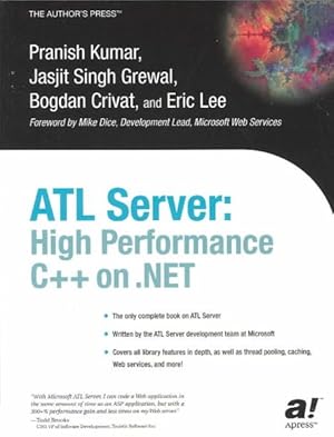 Immagine del venditore per Alt Server : High Performance C++ on .Net venduto da GreatBookPrices