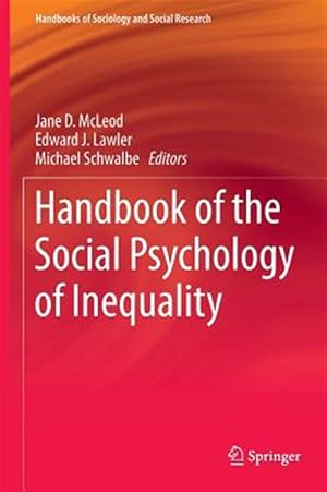 Bild des Verk�ufers f�r Handbook of the Social Psychology of Inequality zum Verkauf von GreatBookPrices