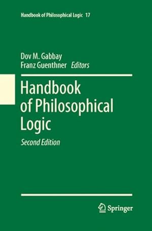 Seller image for Handbook of Philosophical Logic for sale by GreatBookPrices