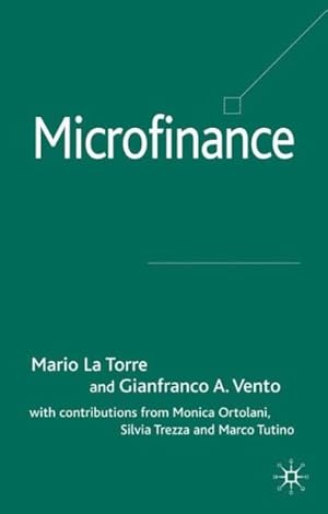 Imagen del vendedor de Microfinance a la venta por GreatBookPrices