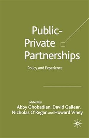 Seller image for Private-public Partnerships : Policy and Experience for sale by GreatBookPrices